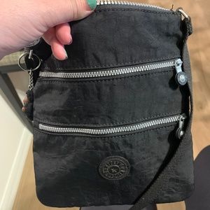Kipling Keiko (Black Tonal) crossbody purse